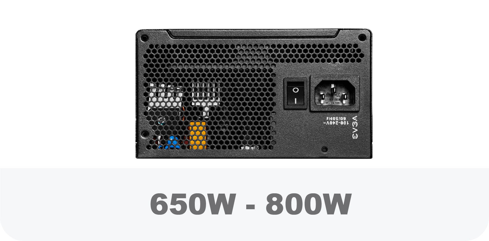 650W-800W