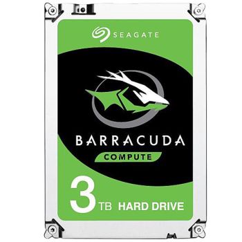 Seagate Barracuda 3TB 64MB SATA III ST3000DM008 Disco Duro Frontal