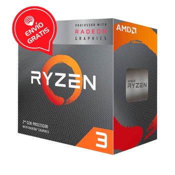 AMD Ryzen 3 3200G 3.6GHz (4.0 GHz Turbo) 4 Core Radeon Vega 8 YD3200C5FHBOX Procesador empaque