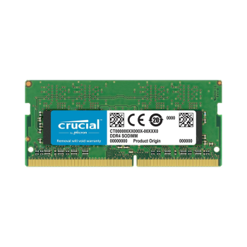 Crucial 16GB (1 x 16GB) DDR4 2600MHz CT16G4SFD8266 DRAM frontal 