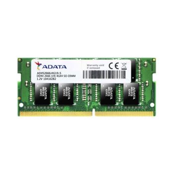 Adata Premier 4GB (1 x 4GB) DDR4 2666MHz SO-DIMM AD4S2666J4G19-S Memoria para Portatil frontal