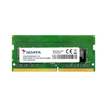 Adata Premier 8GB (1 x 8GB) DDR4 2400MHz SO-DIMM AD4S240038G17-S Memoria para Portatil frontal