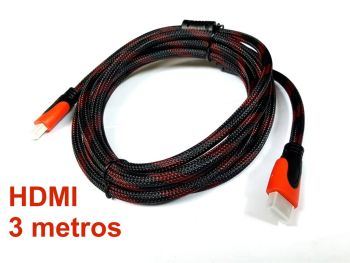 Cable HDMI 3.0 Metros mallado diagonal