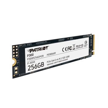 Patriot 250GB P300 Nvme PCIe M.2 P300P256GM28 Disco Solido Diagonal 