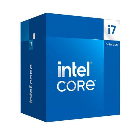 Intel Core i7 14700 2.1GHz (8P+12E) 28 Hilos 28MB LGA 1700 65W Raptor Lake BX8071514700 Procesador Principal 