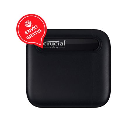CRUCIAL 1TB Negro USB 3.1 TIPO C CT1000X6SSD9 Disco Solido Externo GRATIS