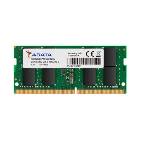 Adata 32GB DDR4 3200MHz SO-DIMM AD4S320032G22-SGRN Memoria para Portatil