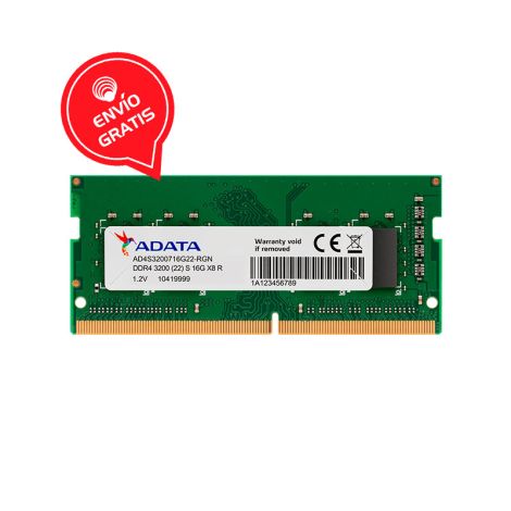 Adata 8GB DDR4 3200MHz SO-DIMM AD4S32008G22-SGN3 Memoria para Portatil GRATIS