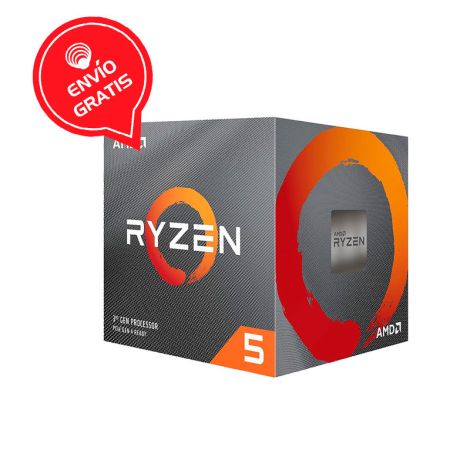 AMD Ryzen 5 3600X 3.8GHz (4.4GHz Turbo) 6 Core 100-100000022BOX  Procesador GRATIS