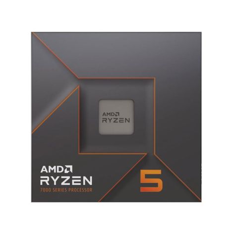 AMD Ryzen 5 7600X 4.7GHz (5.3GHz Turbo) 6 Core 100-100000593WOF Procesador Frontal