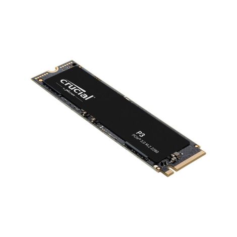 Crucial 500GB P3 Nvme PCIe M.2 CT500P3SSD8 Disco Solido Lateral 