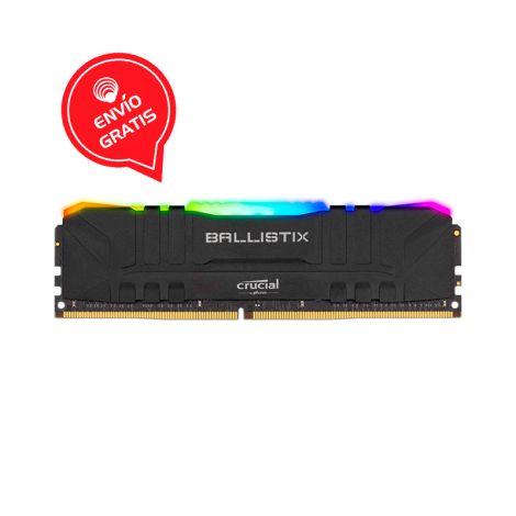 Crucial BALLISTIX RGB 16GB DDR4 3200MHZ BL16G32C16U4BL Memoria RAM gratis