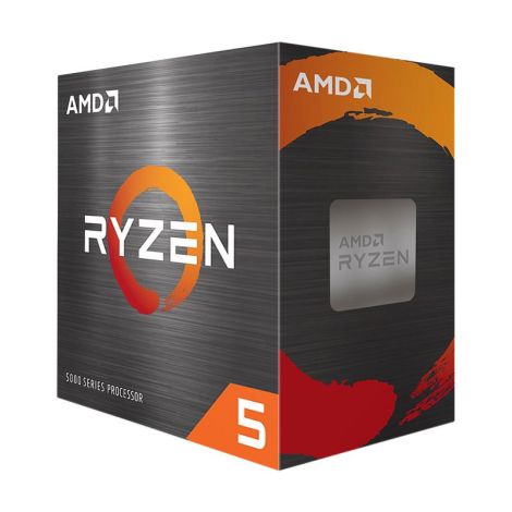 AMD Ryzen 5 5500 3.6GHz (4.2GHz Turbo) 6 Core 100-100000457BOX Procesador diagonal
