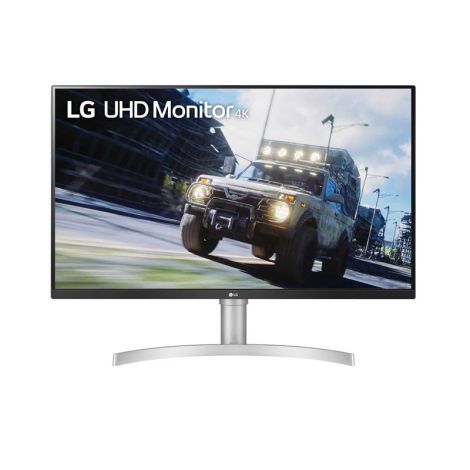 LG 31.5" 32UN550-W 4K UHD HDR 10 VA HDMI DP 60Hz 4ms Monitor Gamer frontal