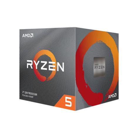 AMD Ryzen 5 3600XT 3.8 GHz (4.5 GHz Turbo) 6 Core 100-100000281BOX Procesador frontal