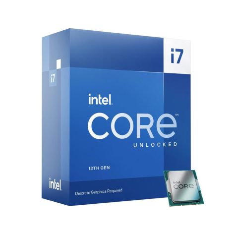 Intel Core i7 13700KF 3.4GHz (8P+8E)24 Hilos Raptor Lake Procesador Lateral