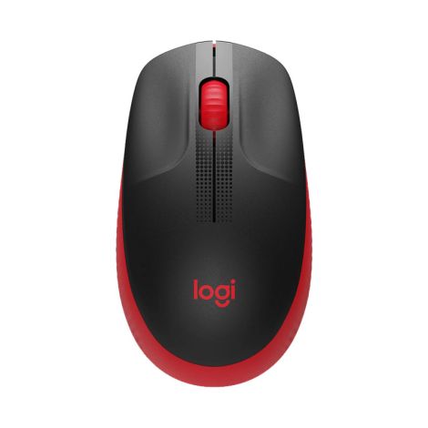 Logitech M190  Inalambrico Negro-Rojo Mouse Principal 
