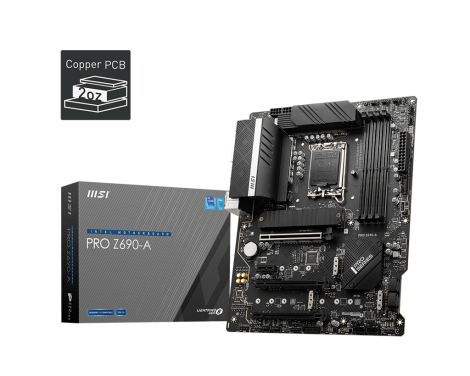 MSI Z690-A PRO LGA 1700 128GB DDR5 ATX BOARD EMPAQUE