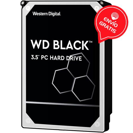 WD 4TB Black 128MB SATA III WD4004FZWX Disco Duro  Gratis
