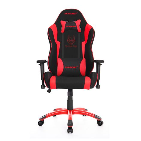 AKRACING Figthing Wolf Roja Negra AK-ZL-BR Silla Gamer frontal