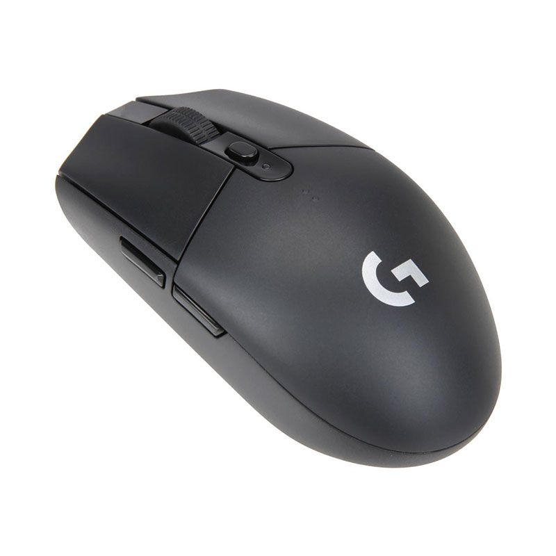 Mouse gamer Logitech G305 Lightspeed Wireless, receptor usb, 12000 dpi, 6  botones, usa pila, negro - Coolbox