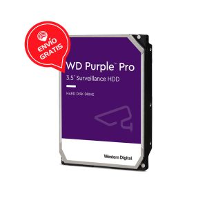 WD 8TB Purple Pro 256MB SATA III WD8001PURP Disco Duro  FRONTAL GRATIS
