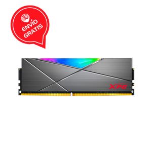 ADATA XPG 32GB DDR4 3200Mhz RGB SPECTRIX D50 AX4U320032G16A-STD50 Memoria RAM gratis