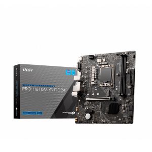 MSI H610M-G PRO DDR4LGA1700 64GB MATX Board Envio Gratis