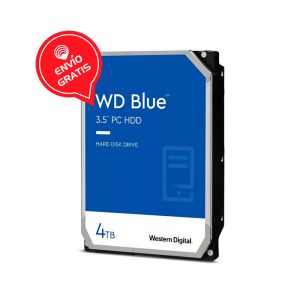 WD 4TB Blue 256MB SATA III WD40EZAZ Disco Duro Gratis