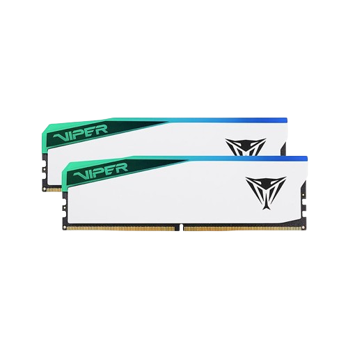 PATRIOT 96GB (2*48GB) 6000MHZ BLANCA VIPER ELITE 5 RGB DDR5