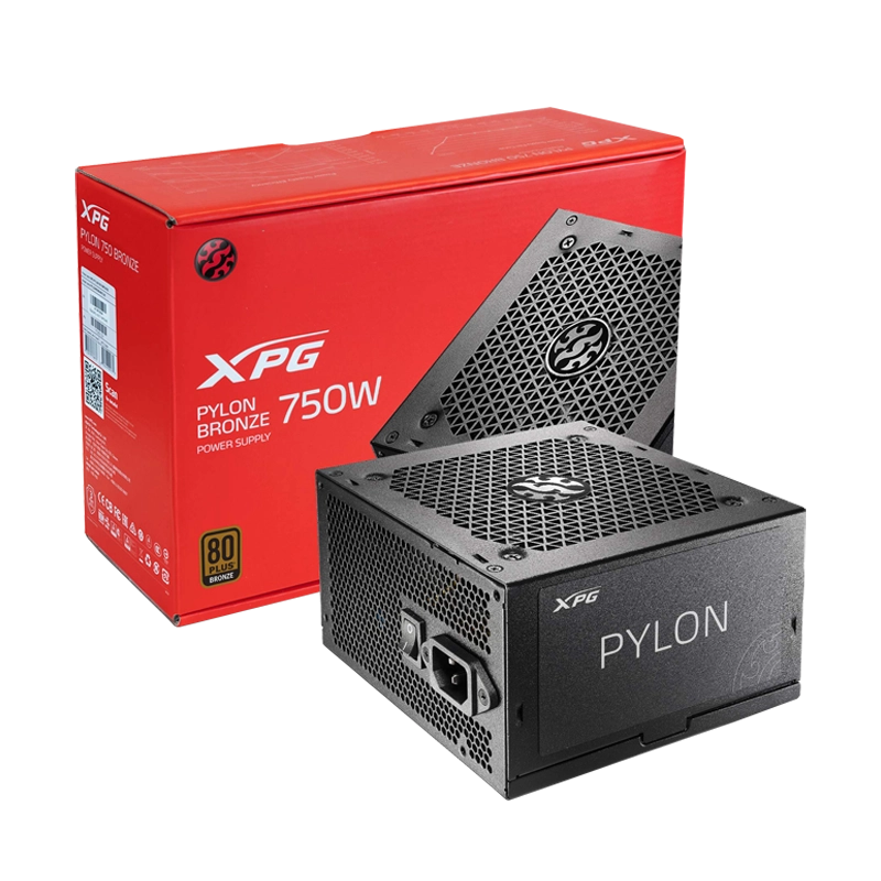 EMPAQUE XPG PYLON 750W 80 PLUS BRONZE EMPAQUE XPG PYLON 750W 80 PLUS BRONZE