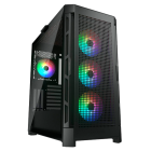 COUGAR DUOFACE PRO ARGB 4*120MM NEGRA VIDRIO 1 385AD10 0001 | Cometware