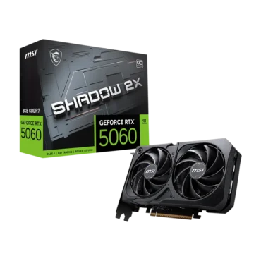 EMPAQUE MSI GEFORCE RTX 5060 8G SHADOW 2X OC