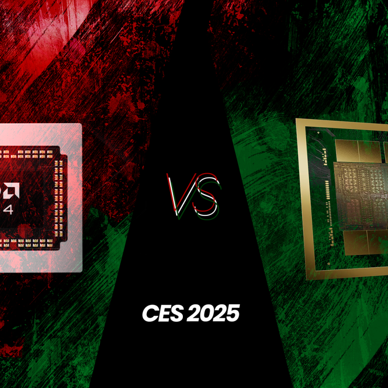 amd vs nvidia ces 2025 | Cometware