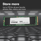 CRUCIAL 2TB E100 NVME PCIe 4.0 5000/4500MBps CT2000E100SSD8 4 CT2000E100SSD8 3 | Cometware