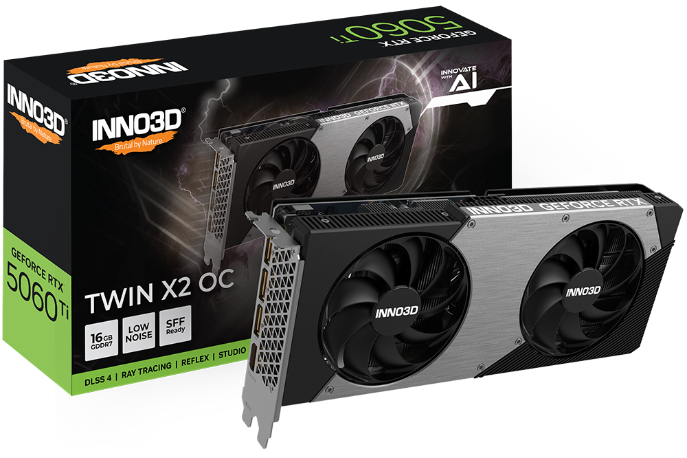 INNO3D 14 GeForce RTX 5060 Ti Twin X2 OC