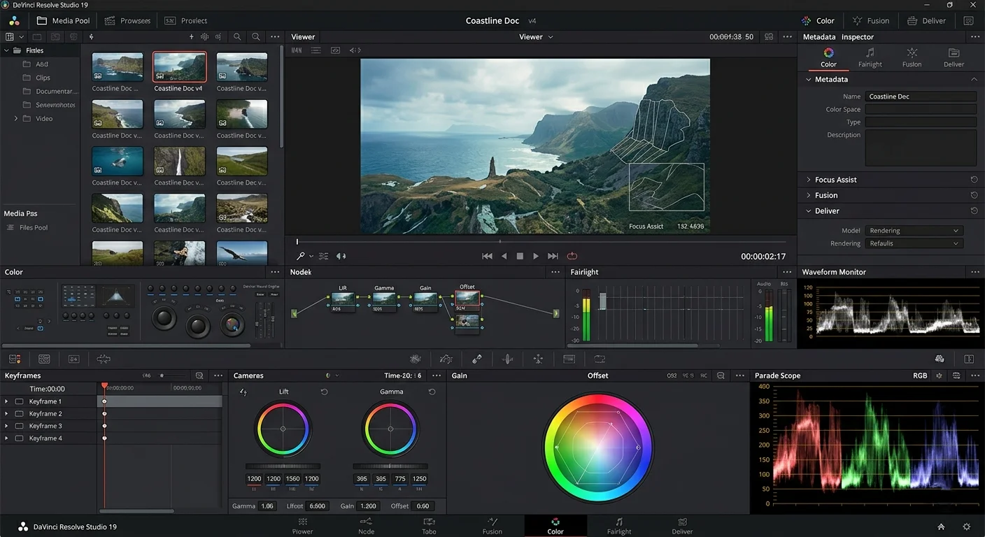 ¿Adobe Premiere está muerto? La brutal actualización de Davinci Resolve que lo cambia todo 1 Davinci resolve 19