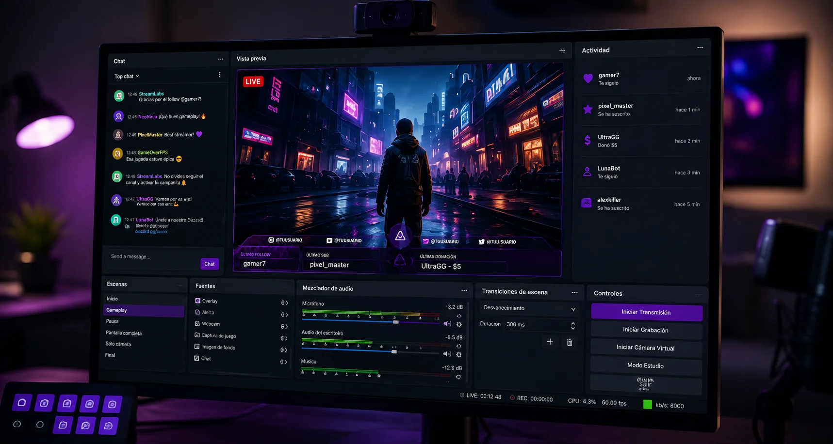 PC PARA STREAMING