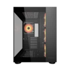 VISTA FRONTAL VIDRIO FRONTAL FV150 RGB BLACK | Cometware